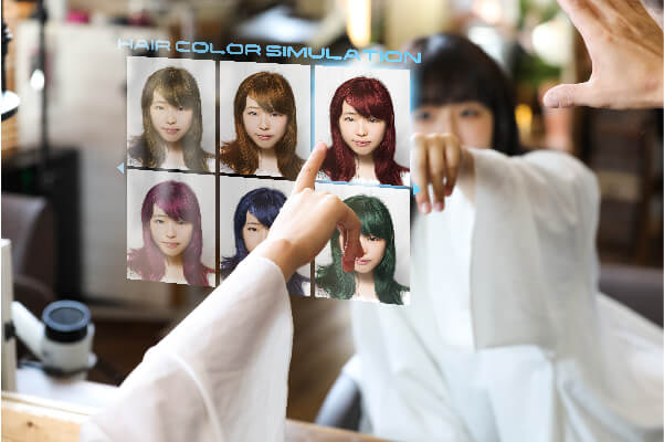 augmented hair color in a virtual reality marketplace vr shuup virtual marketplace-100