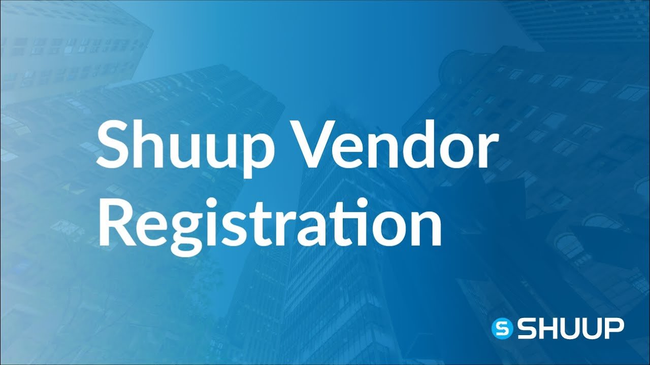 marketplace vendor registration - shuup tutorials - best practices for managing a marketplace